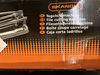 Skandia tegelsnijmachine 30 cm